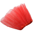 girls Modern ballet dress Fairy tutu skirt red