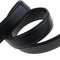 Men's Black PU Leather Replacement Belt Dress Belt without Buckle 35mm