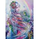 5D DIY Special Shaped Diamond Painting Fairy Cross Stitch Embroidery Mosaic