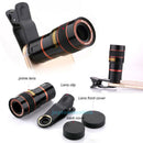 Universal 8x Zoom HD Clip-on Camera Lens Telescope Telephoto for Mobile Phone
