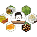 30g 100% Natural Styling Beard Wax Moustache Balm Beeswax Moisturizing s