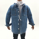1/6th Scale Cowboy Shirt Coat for 12inch Hot Toys Kumik Male Body