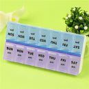 7 Days Per Week Pill Medicine Box Holder Storage Container Case Portable BX