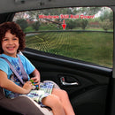 Tirol Sun Shade Sox Universal Fit Baby Rear Large Car Side Window Sun Shade H6W7