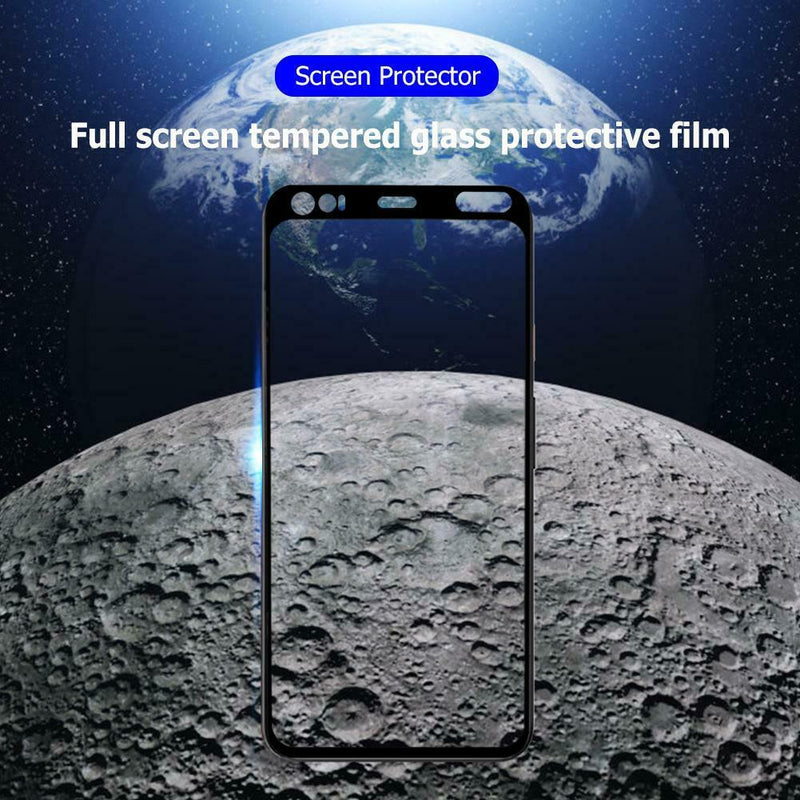 Hat-Prince 9H 2.5D Phone Screen Film Tempered Glass Cover for Google Pixel 4