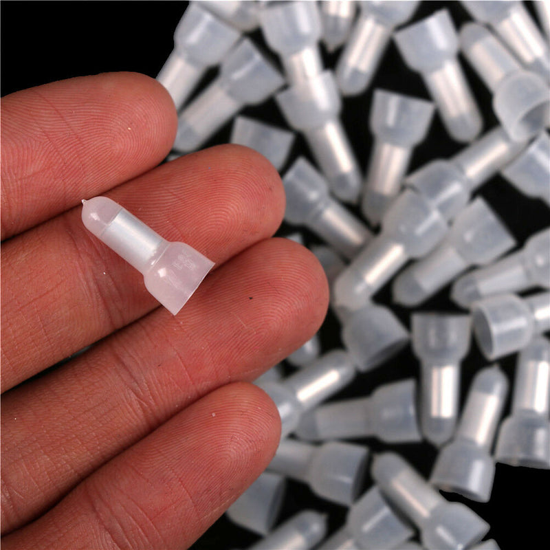 100x CE2X Closed-End-Kabelverbinder Crimpverbinder Cap JfJ Kw