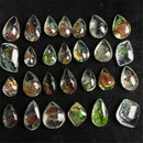Natural Ghost Phantom Quartz Crystal Gems Specimen Healing Pendant T