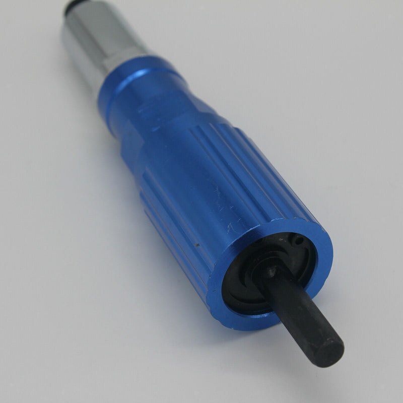 Rivet Gun Adaptor for Cordless Drill Electric Nut Riveting Riveter Insert