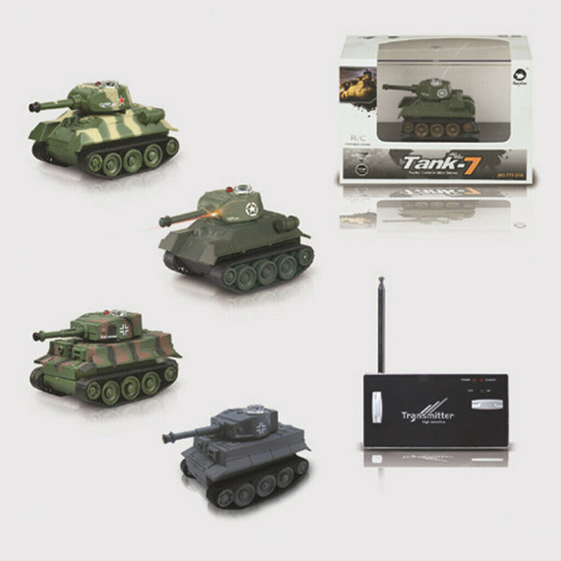 777-215 RC Mini Tank Models Remote Control Car Toys Kids Children Christmas Gift