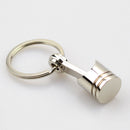 Creative Metal Piston Car Keychain Keyfob Engine Fob Key Chain Ring Keyring Gift