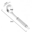 1* Non Stick Stainless Meatball Maker Spoon Kitchen Tool Cooking U1H8