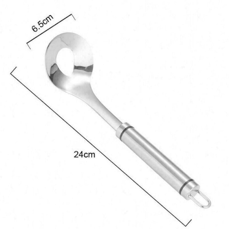 1* Non Stick Stainless Meatball Maker Spoon Kitchen Tool Cooking U1H8