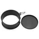 3 Set Non-stick Stainless Steel Cake Pan Bakeware Mould Removable Bottom Round