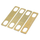 Tool Brass Bass Heightening Gasket Guitar Neck Shim Easy Install Durable