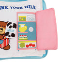 Cute 12 Pages Baby Early Learning Educational Book Goodnight Bear Cloth Books