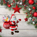 2020 Christmas Personalized Santa Claus DIY Blessing Pendants Gifts A