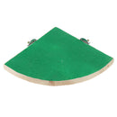 Wooden Small Animal Sector Stand Perch Hamster Guinea Pig Exercise Platform