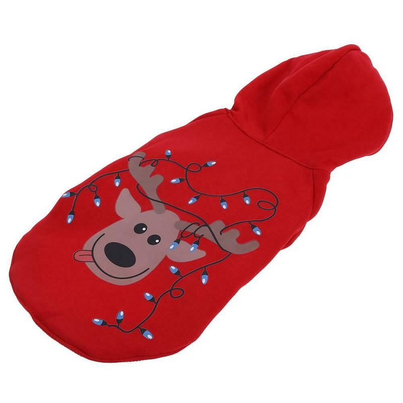 Pet christmas clothes pet dog autumn and winter jacket sweater XL