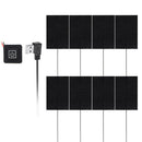 8 in 1 USB Charging Clothes Heating Pad Carbon Fiber Heating Pad Electric Heat