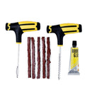Car Bike Tire Repair Tool Kit Garage Accessory Tubeless Tyres Puncture Plug