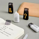 Minimalistic symbols Compact Correction Tape Office Break Proof Sch Ew