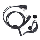 2 PIN Earpiece Headset PTT MIC for BAOFENG UV5R for KENWOOD hv2n