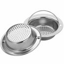 2PCS Upgrade Stainless-Steel Kitchen Sink Strainer (Hand-Held), Premium Dra B6X5
