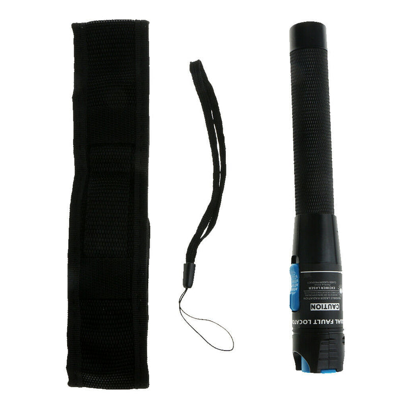 Visual Fault Locator, Red Light Fiber Optic Cable Tester Meter 1mW 1-5 KM Cable