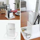 Storage Box Organizer Remote Control Phone Holder Home Office Organizer