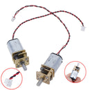 DC 3V-6V 5V 55RPM Reduction Gearbox Slow Speed Micro N20 Full Metal Gear Mo JR