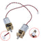 DC 3V-6V 5V 55RPM Reduction Gearbox Slow Speed Micro N20 Full Metal Gear Mo JR