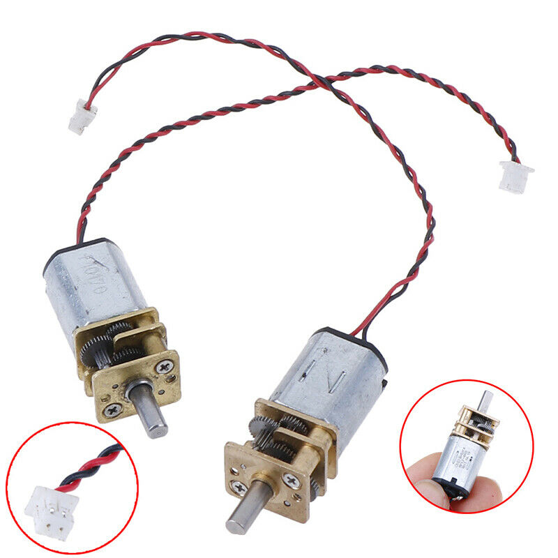 DC 3V-6V 5V 55RPM Reduction Gearbox Slow Speed Micro N20 Full Metal Gear Mo JR