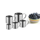 2pc Stainless Steel Espresso Milk Frothing Pitcher Coffee Latte Caraft Cup