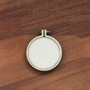 Mini Embroidery Hoop Wooden Frame Hand Cross Stitching Hoop Framing DIY Cra L1L9