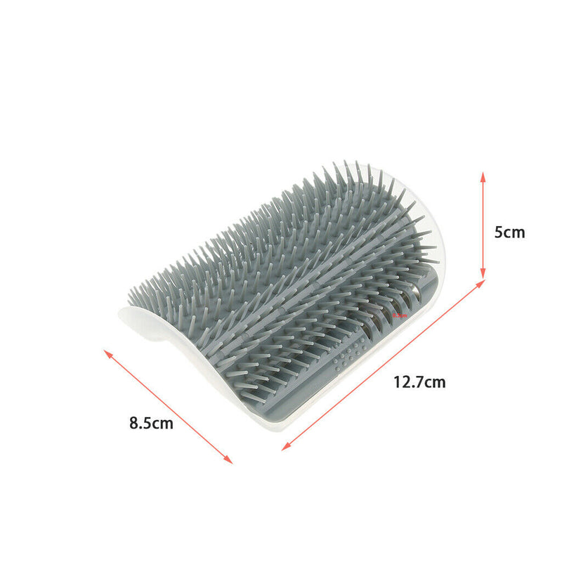 3 Pcs Cat Groomer Shedding Massage Comb Pet Hair Removal Brush with Catnip