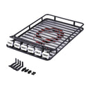 RC 1:10 Roof Luggage Rack 6 LED Lights Bar for D90 RC4WD SCX10 Axial