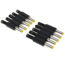 20Pcs 2.5mm x 5.5mm DC Power Male Jack Plug Adapter Connectors Repalce