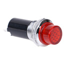 1Pc pilot panel neon signal warning indicator light red light bulb AC220V FT