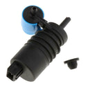 Black Front Rear Windshield Washer Pump for Rover 75 Tourer MG ZT-T Estate 99-05