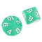 20 Pieces Acrylic Multi-sided Dices D10 Dice for Role Playing Game Dungeons and