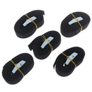 5X Car Roof Luggage Locking Tie Down Straps Cargo Ratchet Ropes Metal Cam Buc OZ