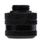 G1/4 Brass Connector for 14mm OD PC Water Cooling System Tubes(Black)