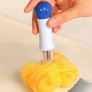 Needle Felting Handle Holder With 7 Needles Wool Embroidery Craft DIY Kit Tool