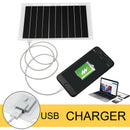 5V 10W Portable Ultra Thin Monocrystalline Silicon USB Solar Panel Charger
