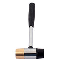 Fret Hammer 7/8" diameter head -UHMW&Brass head-Guitar luthier hammer Black