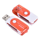 All In One USB Multi-Card Memory Card Adapter Reader JR