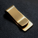 Fashion brass Money Clip Simple Dollar Cash ID Card Clamp E9T6
