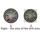 5D DIY Full Drill Diamond Painting Round Geometry Cross Stitch Embroidery