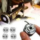 Domestic Sewing Machine Shuttle Hook Bobbin Case 4 Bobbins Crafts X2N7