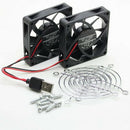 Router Cooling Fan Mute Radiator for RT-AC68U/AC66/AC87U/R8000/AC5300/AC18R A2D8